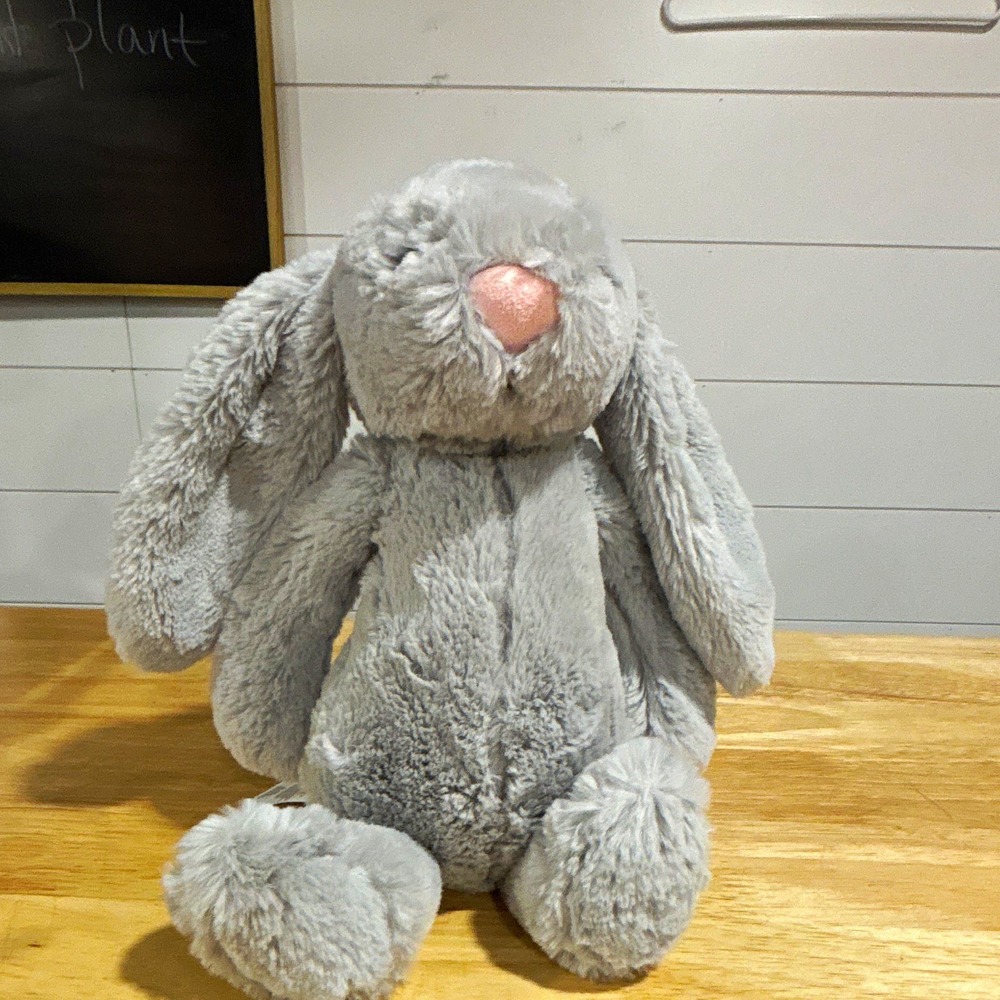 Snug Gray Rabbit Plush Stuffed Animal, Small 6-14 in, 2018 MPN 103364